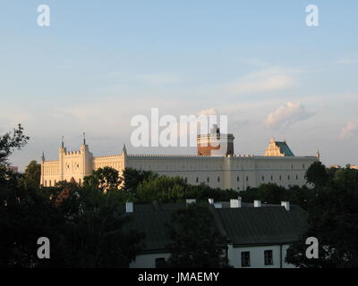 Burg in Lublin Stockfoto