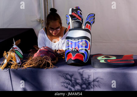 Vancouver, Kanada. 25. Juli 2017. die Trommel ist Calling Festival, Kanada 150 + Event, Larwill Park, Vancouver, British Columbia, Kanada. Bildnachweis: Michael Wheatley/Alamy Live-Nachrichten Stockfoto