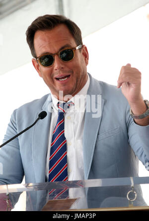 Hollywood, USA. Juli 2017. 26. Juli 2017 - Hollywood, Kalifornien - Will Arnett. Jason Bateman Mit Star Auf Dem Hollywood Walk Of Fame Geehrt. Foto: F. Sadou/AdMedia Stockfoto