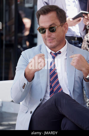 Los Angeles, USA. 26. Juli 2017. DSC00793 Jason Bateman geehrt mit einem Stern auf dem Hollywood Walk of Fame in Los Angeles. 26. Juli 2017. Bildnachweis: Longifilis/USA/Alamy Live-Nachrichten Stockfoto