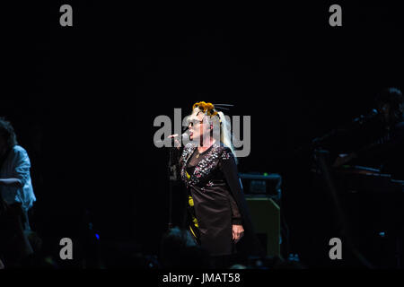 Toronto, Kanada. 26. Juli 2017.  New Wave Ikonen Blondie am Sony Centre in Toronto auf ihre Wut und Verzückung Tour zur Unterstützung ihrer aktuellen Platte "Pollinator" durchführen. Bildnachweis: Bobby Singh/Alamy Live-Nachrichten Stockfoto