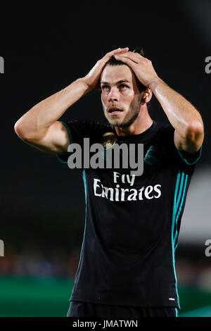 Los Angeles, Kalifornien, USA. 26. Juli 2017. Gareth Bale (11) Real Madrid Spieler. INTERNATIONAL CHAMPIONS CUP zwischen Manchester City Vs Real Madrid Spiel freundlich auf der Los Angeles Memorial Coliseum (Los Angeles), Kalifornien, USA, 27. Juli 2017. Bildnachweis: Gtres Información Más lokalen auf line,S.L./Alamy Live News Stockfoto