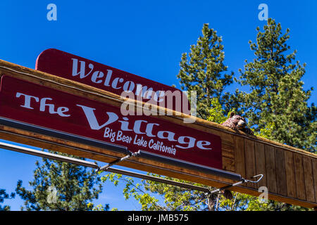 Big Bear Lake, Kalifornien Stockfoto