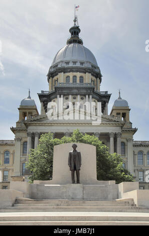 Zustandkapitol-Springfield, illinois Stockfoto