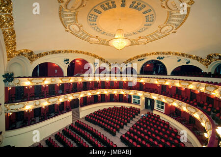 Ägypten, Alexandria, Alexandria Opera House, auch bekannt als Sayyed Darwish Theatre (und früher Mohamed Aly Theatre) Stockfoto