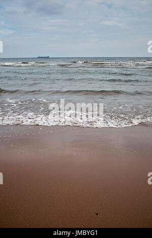 Allgemeine Strandszenen Lunan Bay. Angus. Stockfoto