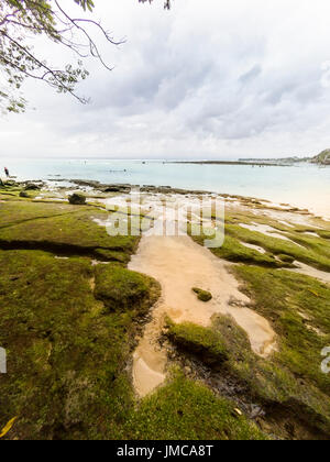 Padang Padang nach tide Ocean in Bali, Indonesien. Stockfoto