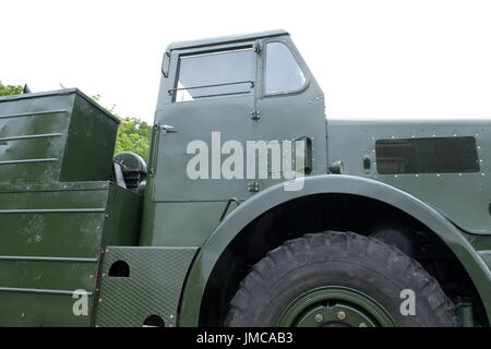 26thJuly 2017 - britische Armee Thronycroft Mighty Antar MkII, eine restaurierte Fassung auf dem Parkplatz REME Museum. Stockfoto