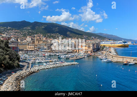 Bastia, Haute-Corse, Korsika, Frankreich Stockfoto