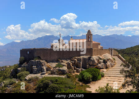 Notre Dame De La Serra, Calvi, Korsika, Frankreich Stockfoto