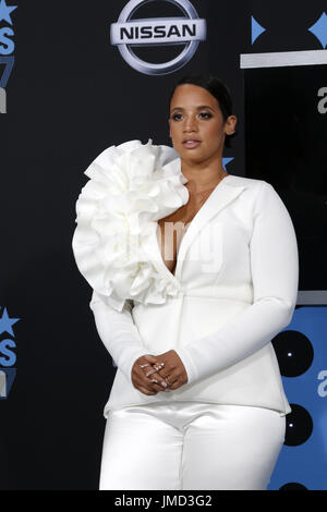 2017 BET Awards statt, bei der Microsoft-Theater - Ankünfte mit: Dascha Polanco wo: Los Angeles, California, Vereinigte Staaten von Amerika bei: Kredit-25. Juni 2017: Nicky Nelson/WENN.com Stockfoto