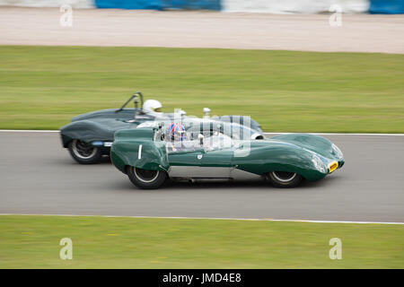 Die Donington historische Festival 2017 für den Motorsport Stockfoto