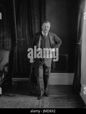 US-Präsident Theodore Roosevelt, Portrait, Harris & Ewing, 1907 Stockfoto