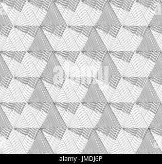 Nahtlose geometrische Muster. Abstract vector strukturierten Hintergrund für Sammelalbum. Stockfoto