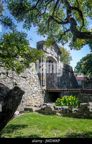 Porton de Campo (Stadttor) - Colonia del Sacramento, Uruguay Stockfoto