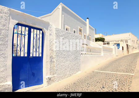 Bilder von Santorini in Griechenland Stockfoto