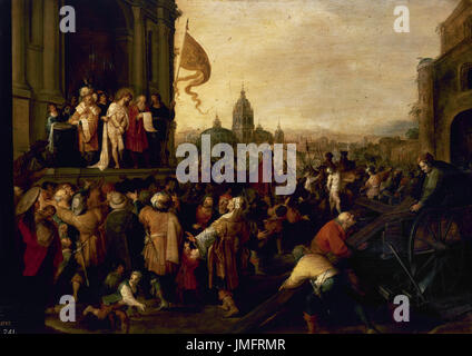 Frans Francken der jüngere (1581-1642). Flämischer Maler. Der Satz von Jesus, ca.1623. Prado-Museum. Madrid. Spanien. Stockfoto