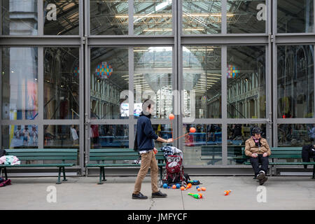 Europa, Frankreich, Paris, LE 104 MUSEUM UND KULTURZENTRUM Stockfoto