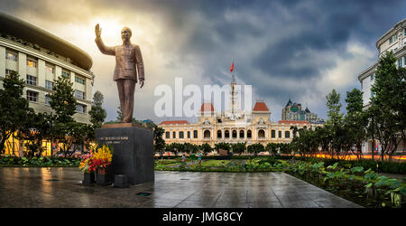 Ho Chi Minh City hall Stockfoto