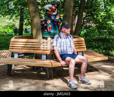 Berlin, Marzahn. Gärten der Welt Botanischer Garten, Gärten der Welt Stockfoto