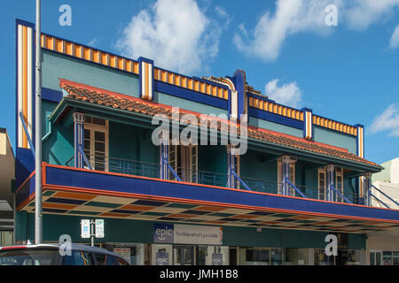 Art-Deco-Duffin House, Innisfail, Queensland, Australien Stockfoto