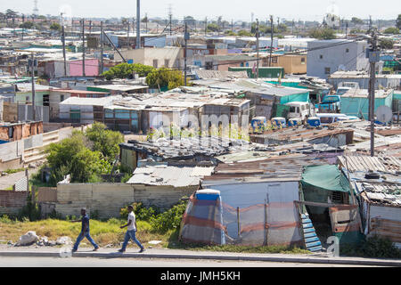 Slums in Sweet Home, Cape Town, Südafrika Stockfoto