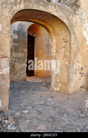 Mittelalterliche Burg von Castro Marim. Algarve, Portugal Stockfoto