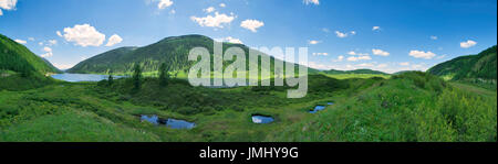 Ulagan Seen. Altai-Gebirge, Sibirien. Russland Stockfoto