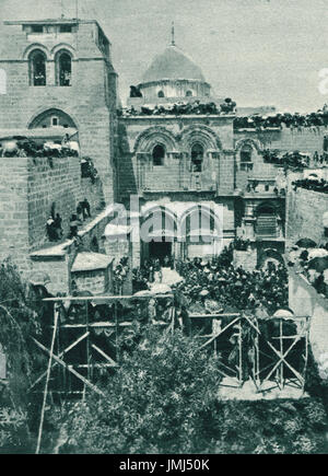 Kirche des Heiligen Grabes, 1917 Stockfoto