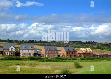 Entwicklung des neuen Gehäuses in Grantham, Lincolnshire, England, Großbritannien Stockfoto