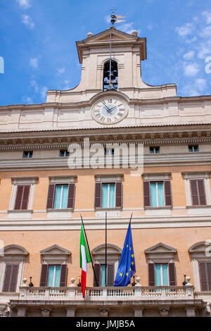 Presidenza del Consiglio dei Ministri in Piazza Colonna, Rom Italien Stockfoto