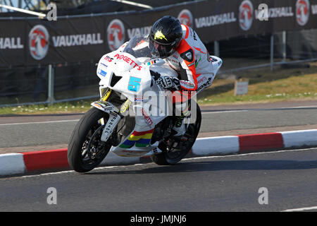 Bruce Anstey Vauxhall internationale Northwest 200 2017 Stockfoto