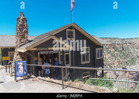 Kolb Studio, South Rim des Grand Canyon, Grand Canyon Village, Grand Canyon National Park, Arizona, USA Stockfoto