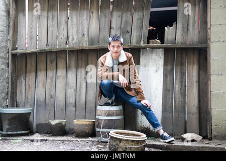 Cameron Koo, Hong Kong chinesische Studenten in New York City, USA Stockfoto