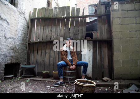 Cameron Koo, Hong Kong chinesische Studenten in New York City, USA Stockfoto
