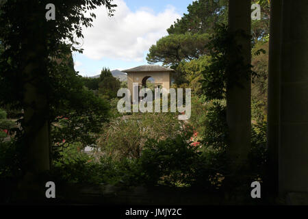 Der italienische Garten auf Garnish Island, Glengarriff, County Cork, Irland. Stockfoto