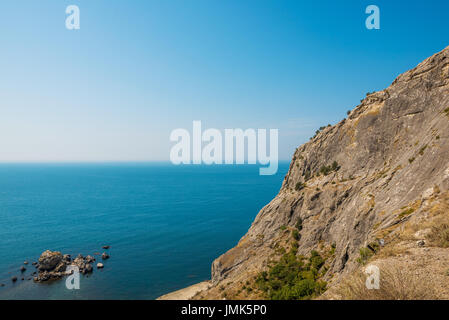 schöne Küste Stockfoto