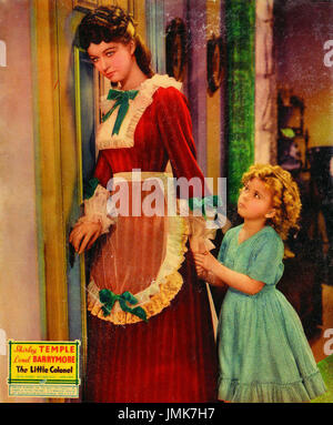 DER kleine Oberst 1935 Fox Filmproduktion mit Shirley Temple und Evelyn Venable Stockfoto