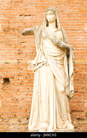 Detal antike Statue in Rom, Italien Stockfoto