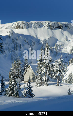 Table Mountain im Winter, Heather Wiesen Recreation Area, North-Cascades-Washington Stockfoto