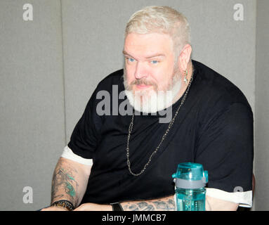 London, UK. 28. Juli 2017. Kristian Nairn Schauspieler aus Games of Thrones am Film and Comic con 2017@Paul Quezada-Neiman/Alamy Live News Bildnachweis: Paul Quezada-Neiman/Alamy Live News Stockfoto