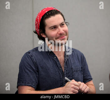 London, UK. 28. Juli 2017. Daniel Portman Schauspieler aus Games of Thrones am Film and Comic con 2017@Paul Quezada-Neiman/Alamy Live News. Bildnachweis: Paul Quezada-Neiman/Alamy Live-Nachrichten Stockfoto