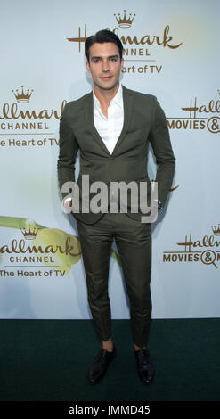 Kalifornien, USA. Juli 2017. Peter Porte besucht Hallmark Channel Hallmark Movies Mysteries 2017 Sommer TCA Tour Juli 27,2017 Beverly Hills, Kalifornien. Stockfoto