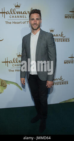 Kalifornien, USA. Juli 2017. Andrew Walker besucht Hallmark Channel Hallmark Movies Mysteries 2017 Sommer TCA Tour Juli 27,2017 Beverly Hills, Kalifornien. Stockfoto