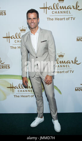 Kalifornien, USA. Juli 2017. Cameron Mathison besucht Hallmark Channel Hallmark Movies Mysteries 2017 Sommer TCA Tour Juli 27,2017 Beverly Hills, Kalifornien. Stockfoto