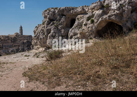 Sassi di Matera Stockfoto