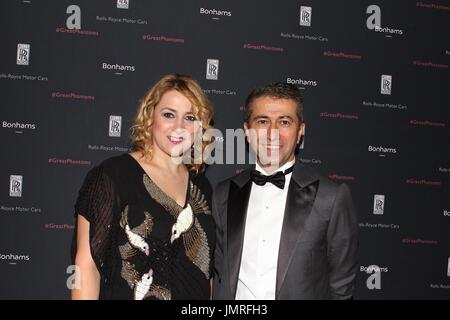 Red Carpet @ Bonhams Welt Premier 2017... Stockfoto