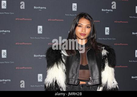 Red Carpet @ Bonhams Welt Premier 2017... Stockfoto