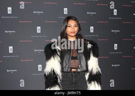 Red Carpet @ Bonhams Welt Premier 2017... Stockfoto