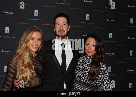 Red Carpet @ Bonhams Welt Premier 2017... Stockfoto